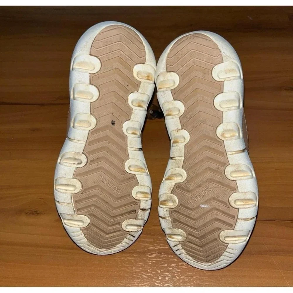 Kids Sorel Explorer Suede‎ Leather Lace-Up Boots